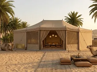خيام ملكية - بيوت شعر في الأحساء - الهفوف 