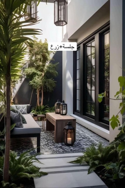 تنسيق حدائق الأحساء