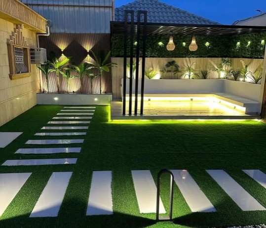 تنسيق حدائق الأحساء